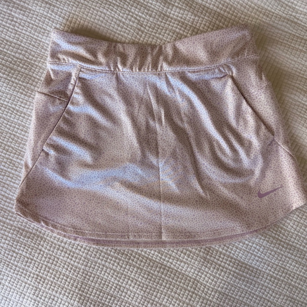 Nike Light purple & whie Sports Skirt